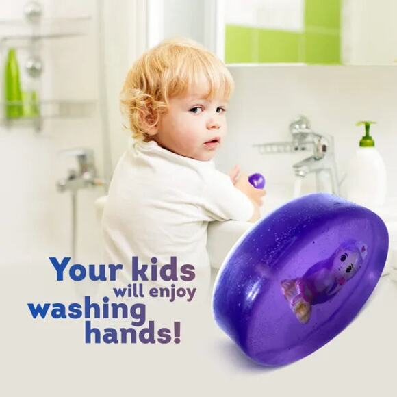 Sweet Berries Soap Bar for Kids With MERMAID Toy Inside - Picture 6 of 6